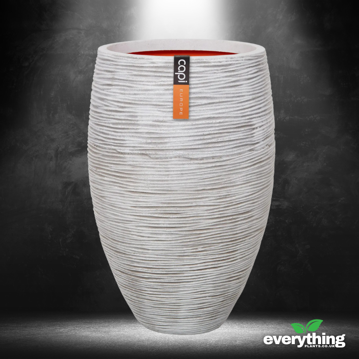 Capi Nature Ribbed Vase Planter