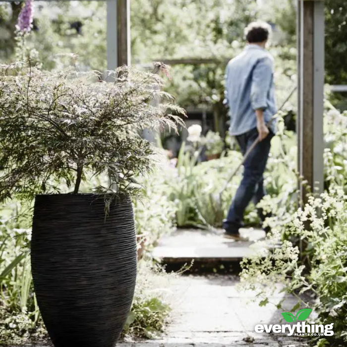 Capi Nature Ribbed Vase Planter