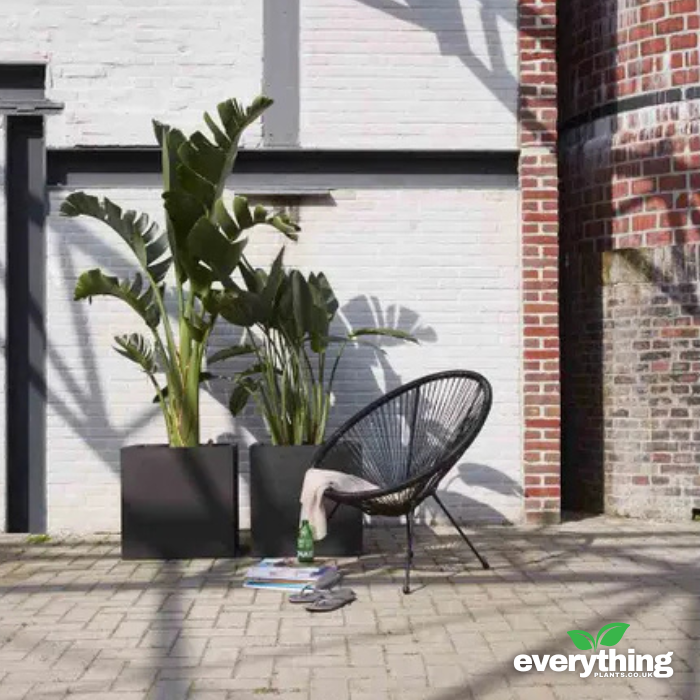 Capi Urban Smooth Square Planter