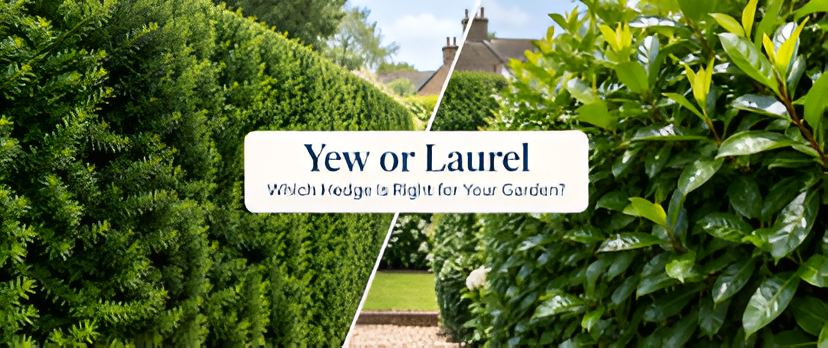 Yew or Laurel: Which Hedge Is Right for Your Garden?